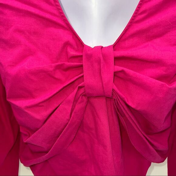Zara Pink Open-Back Blouse - Picture 10 of 12